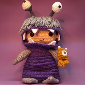 Amigurumi de Boo Monsters Inc